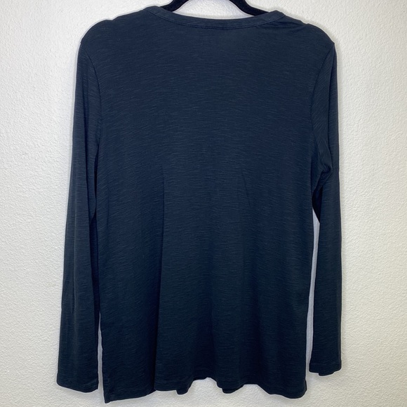 J.Jill Button Front Tee Size Medium - Picture 6 of 10